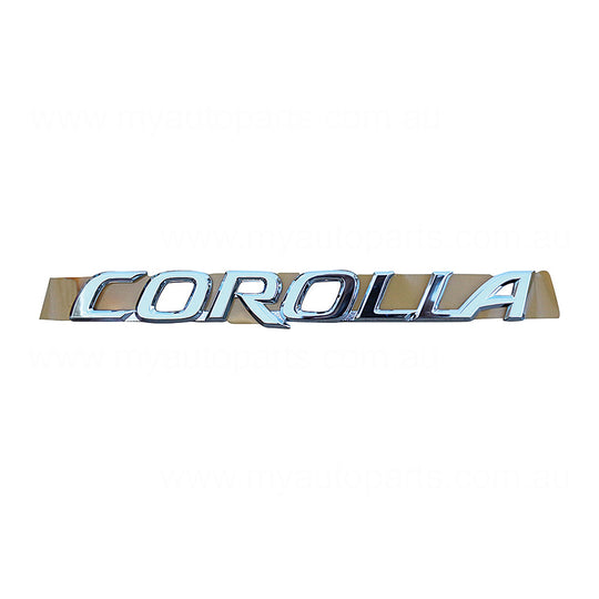 Tail Gate Emblem OEM suits Toyota Corolla