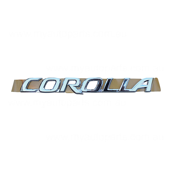 Tail Gate Emblem OEM suits Toyota Corolla