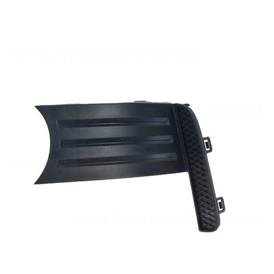 Front Bar Grille With Fog Light Mount Drivers Side OEM Suits Honda Jazz GE 4/2011 to 6/2014