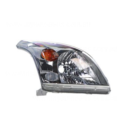 Halogen Head Lamp Drivers Side Genuine Suits Toyota Prado 120 Series VX/Grande 2007 to 2009