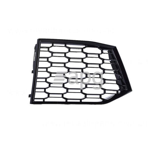 Front Bar Grille Drivers Side OEM Suits Audi RS3 8V 2017 to 2021