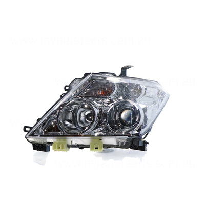 Halogen Head Lamp Passenger Side OEM Suits Nissan Patrol Y62 2012 to 2021