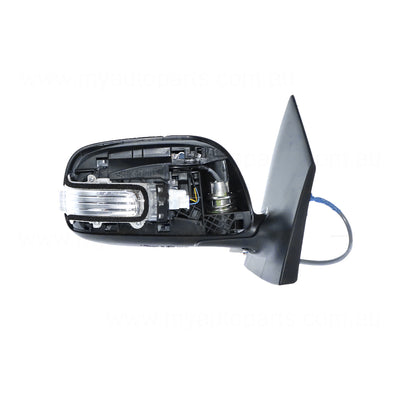 Door Mirror Electric With Indicator Drivers Side Genuine Suits Toyota Yaris NCP93R 2008 to 2016