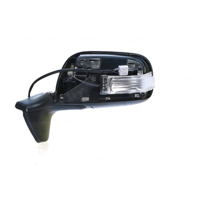 Door Mirror With Indicator Passenger Side Certified Suits Toyota Corolla ZRE152R 2009 to 2012