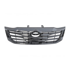 Grey Grille w/Chrome Surround Aftermarket suits Toyota Hilux SR5 7/2011 to 4/2015