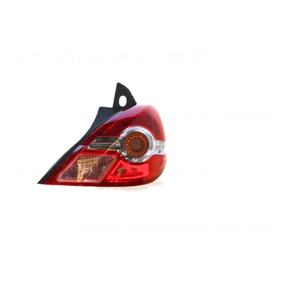 Tail Lamp Drivers Side Genuine Suits Nissan Tiida C11 Hatch 12/2009 To 12/2012