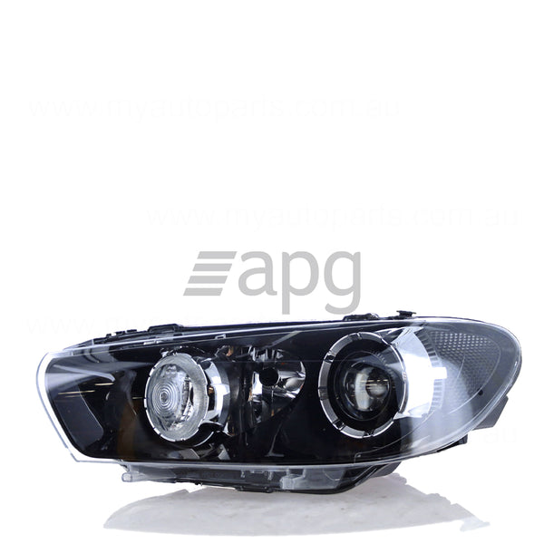 Xenon Head Lamp Passenger Side Genuine Suits Volkswagen Scirocco 1S 2011 to 2014