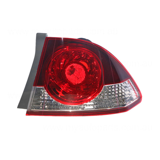 Tail Lamp Drivers Side Certified Suits Honda Civic 8th Generation FD 2006 to 2008