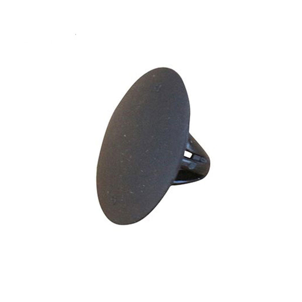 Bonnet Insulator Black Plastic 25.0 mm x 14.5 mm x 9.0 mm 10 Required Clip OEM suits Toyota