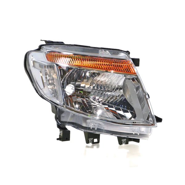Chrome Head Lamp Drivers Side OEM Suits Ford Ranger Wildtrak PX 2011 to 2015