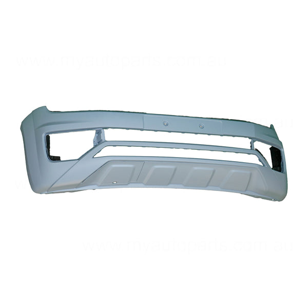 Genuine Front Bar Plain With Fog Light Without Head Lamp Washer suits Volkswagen Amarok 2H 2016 onwards