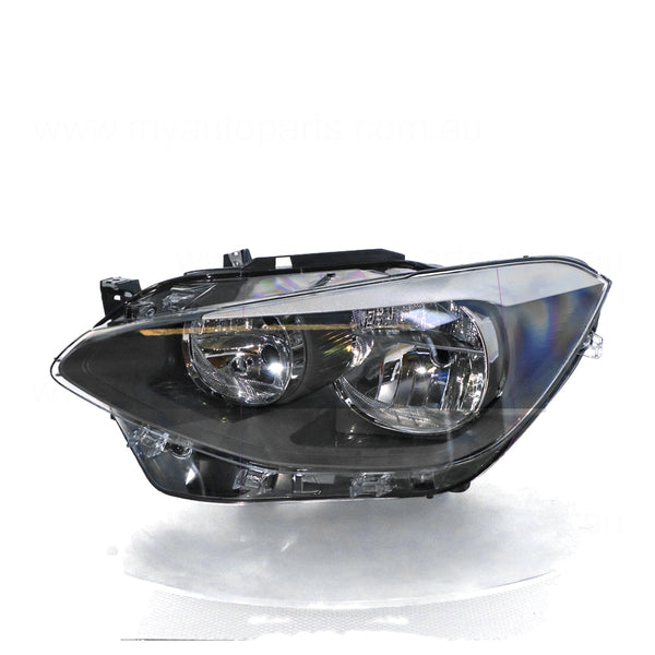 Halogen Manual Adjust Head Lamp Passenger Side Certified Suits BMW 1 Series F20 2011 to 2016