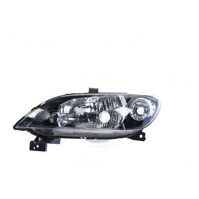 Head Lamp Passenger Side OEM Suits Mazda 2 DY 2002 to 2005