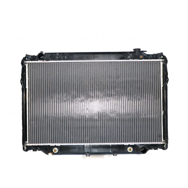 Radiator 38 / 42 mm Plastic Aluminium 425 x 718 x 36 mm Mauto 4.0 L 3FE 4.5 L 1FZ Aftermarket Suits Toyota Landcruiser FZJ80R/HDJ80R/HZJ80R 1990 to 1998
