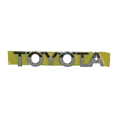 Tail Gate Emblem OEM Suits Toyota Tarago ACR50R/GSR50R 2006 to 2019