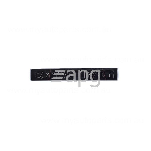 Boot lid Emblem "Skyactiv G" OEM suits Mazda 3 BP Sedan 2019 On
