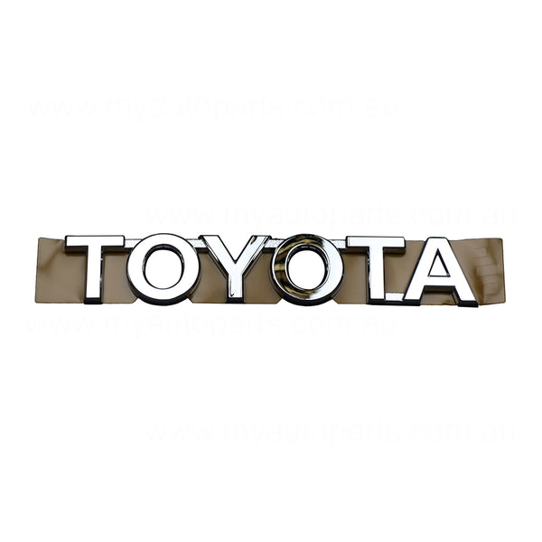 Tail Gate Emblem OEM Suits Toyota Kluger GSU40R/GSU45R 2007 to 2013
