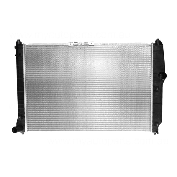 Radiator 32 / 34 mm Plastic Aluminium 600 x 418 x 16 mm Manual 1.6L L F16D3 Aftermarket Suits Holden Barina TK 2005 to 2012