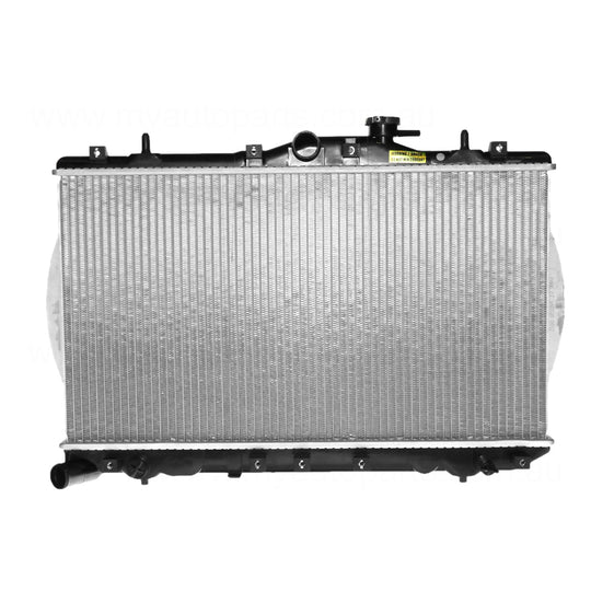 Radiator 33 / 33 mm Plastic Aluminium 335 x 603 x 16 mm Manual 1.5L L G4 Aftermarket Suits Hyundai Excel X3 1994 to 2000