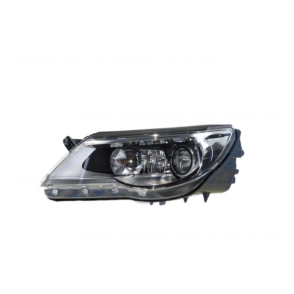 Xenon Head Lamp Passenger Side OEM Suits Volkswagen Tiguan 5N 2008 to 2011