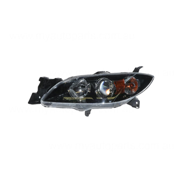 Head Lamp Passenger Side OEM Suits Mazda 3 BK Sedan 2004 to 2009