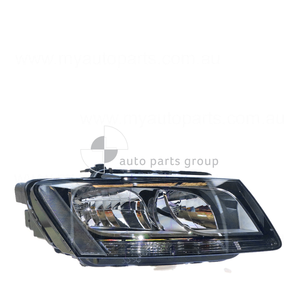 Halogen Head Lamp Drivers Side OEM Suits Audi Q5 8R 3/2009 to 11/2012