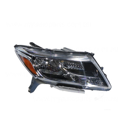 Halogen Manual Adjust Head Lamp Drivers Side OEM Suits Nissan Pathfinder R52 2013 to 2017