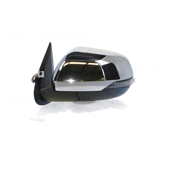 Electric With Indicator Door Mirror Passenger Side OEM suits Mitsubishi Pajero Sport