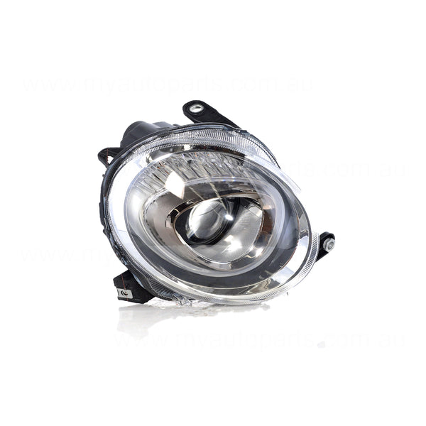 Head Lamp Upper Drivers Side OES  Suits Fiat Fiat 500 2015 to 2021