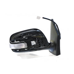 Door Mirror With Indicator Drivers Side Genuine suits Toyota Corolla ZRE150 Series Sedan 2010 to 2013