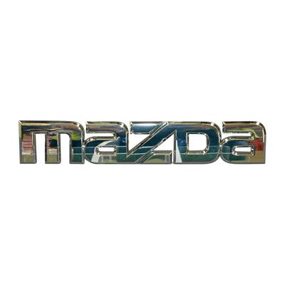 Tail Gate Emblem "Mazda" Genuine suits Mazda 3 BL Hatch 2009 to 2013