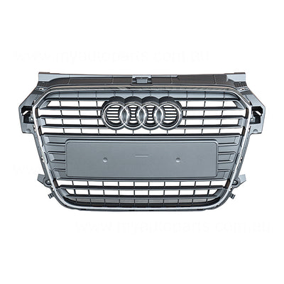 Grey Grille Genuine Suits Audi A1 8X 2010 to 2015