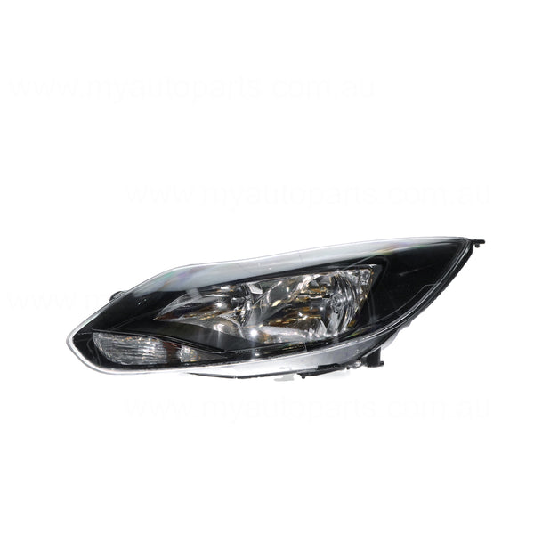 Black Head Lamp Passenger Side OEM Suits Ford Focus LW 2011 to 2012
