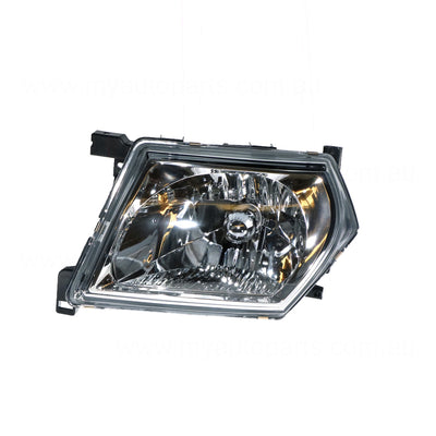 Head Lamp Passenger Side Genuine Suits Nissan Patrol GU/Y61 1997 to 2016