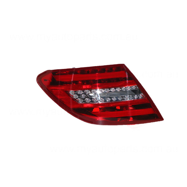 LED Tail Lamp Passenger Side Certified Suits Mercedes-Benz C Class W204/C204 8/2011 to 4/2016