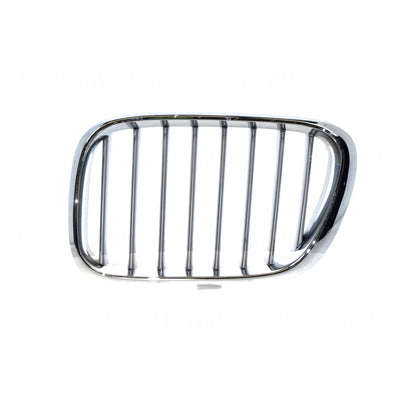 Grille Passenger Side Aftermarket Suits BMW X5 E53 2000 to 2007
