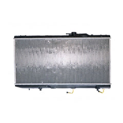 Radiator 28 / 28 mm Plastic Aluminium 325 x 688 x 26 mm Mauto 1.5 L 5E Aftermarket Suits Toyota Paseo EL44R/EL54R 1991 to 1999