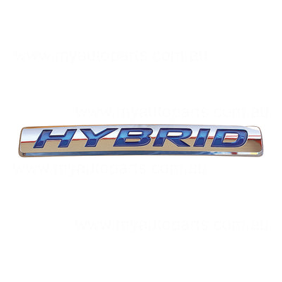 Tail Gate Emblem "Hybrid" OEM Suits Honda Jazz GE 2013 to 2014