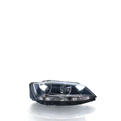 Halogen Manual Adjust Head Lamp Drivers Side OES Suits Volkswagen Jetta 1B 2011 to 2017