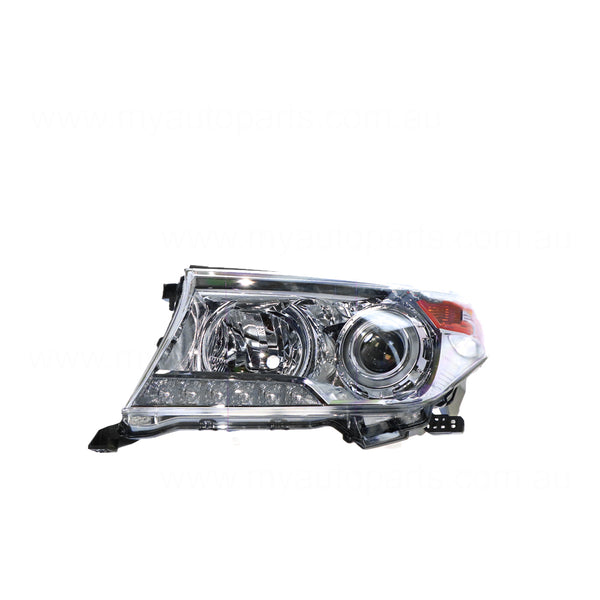 Xenon Head Lamp Passenger Side OEM suits Toyota Landcruiser 200 Series 2007 to 2015