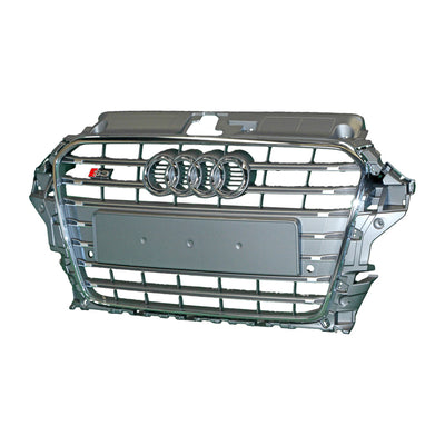 Grey Grille Genuine Suits Audi S3 8V Sedan/Cabriolet 2014 to 2016