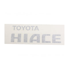 Tail Gate Emblem OEM suits Toyota Hiace