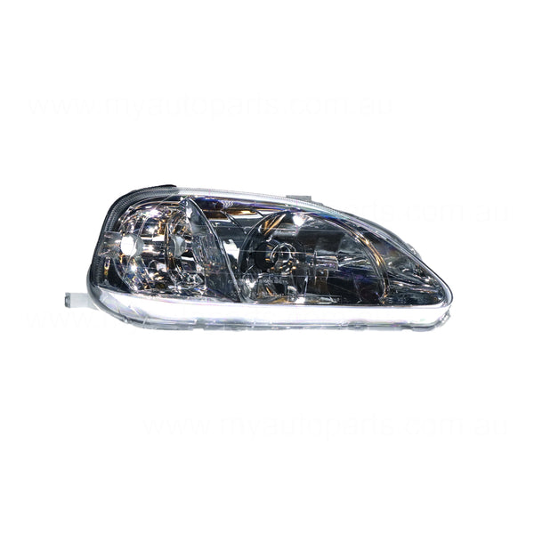 Halogen Head Lamp Drivers Side Certified Suits Honda Civic EK 1999 to 2000