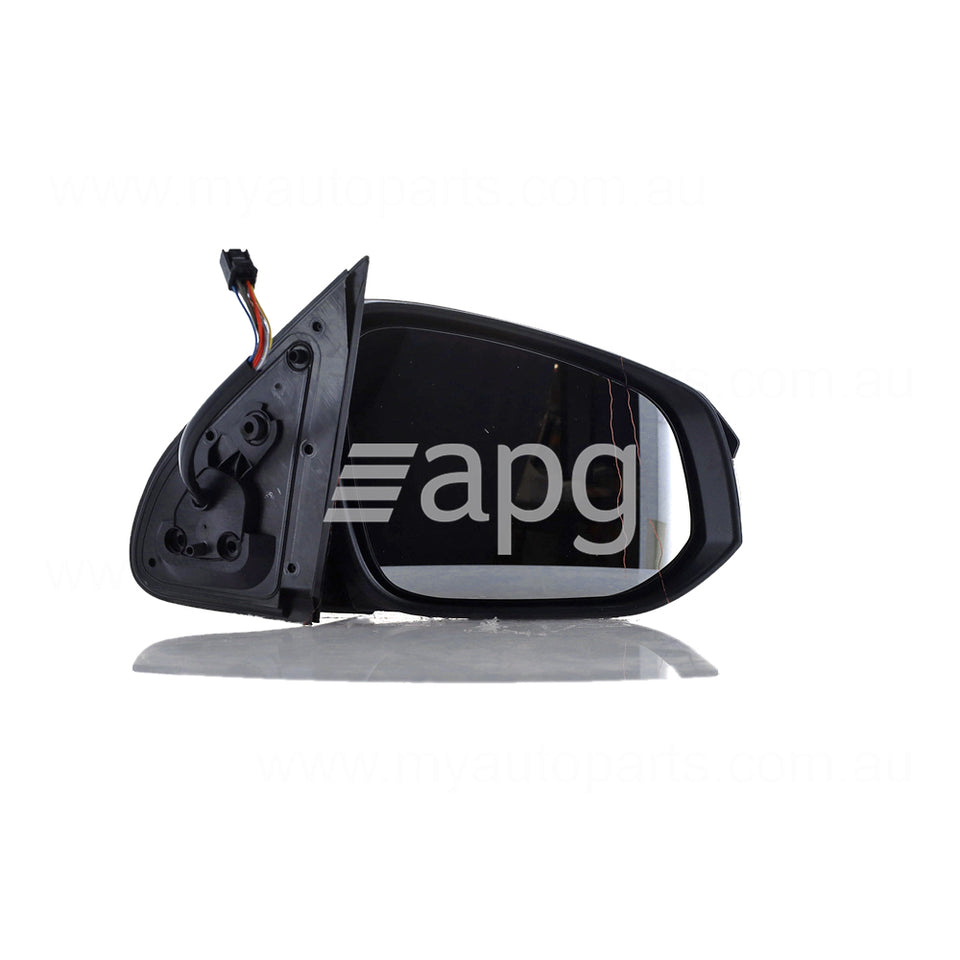Door Mirror with Indicator Drivers Side Certified suits Toyota Hilux GUN126R/136R 2017 On