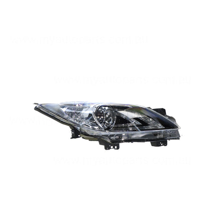 Bi-Xenon Electric Adjust Head Lamp Drivers Side OEM Suits Mazda 3 BL MPS2009 to 2013