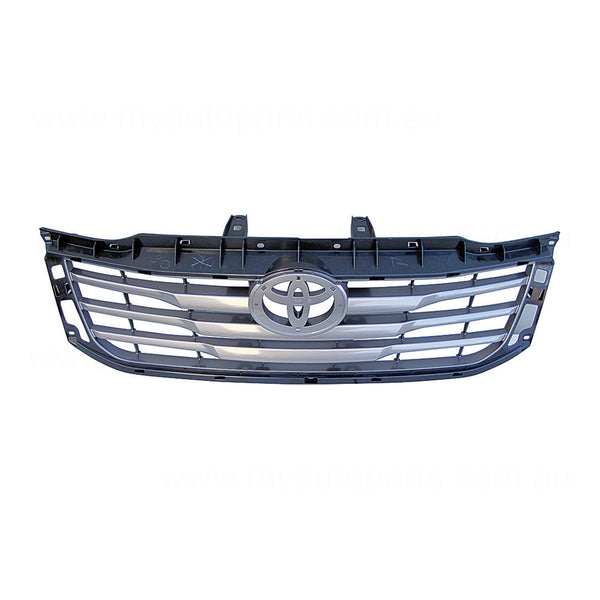 Black Grille OEM suits Toyota Hilux 7/2011 to 4/2015