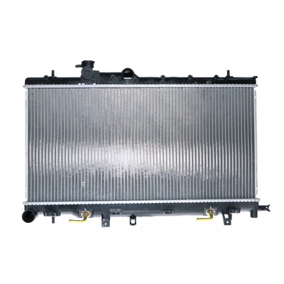 Radiator 38 / 38 mm Plastic Aluminium 340 x 688 x 26 mm Manual/Auto 2.0L L EJ20,EJ20T Aftermarket Suits Subaru Impreza GD/GG 2000 to 2007