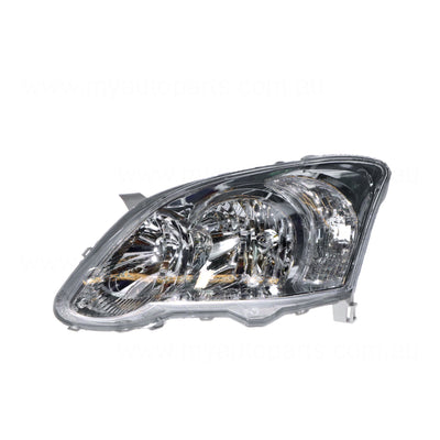 Head Lamp Passenger Side Certified suits Toyota Corolla ZZE120 Series 2004 to 2006