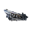 Halogen Manual Adjust Head Lamp Drivers Side OEM suits Mazda 3 BN