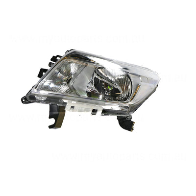 Head Lamp Passenger Side Certified suits Nissan Navara Series 1